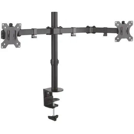 (DT32TSR-041) AISENS SOPORTE DE MESA ECO GIRATORIO INCLINABLE 3 PIVOTES 2 BRAZOS PARA TV/MONITOR 8KG 13"/32" NEGRO