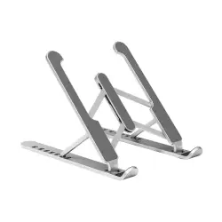 (LPS1M-099) AISENS SOPORTE DE SOBREMESA AJUSTABLE PARA TABLET PLATA