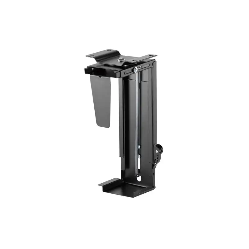 (MPC03-201) AISENS  SOPORTE GIRATORIO Y ALTURA PERSONALIZABLE PARA CPU POR DEBAJO DE ESCRITORIO CON MANGO DE BLOQUEO FÁCIL
