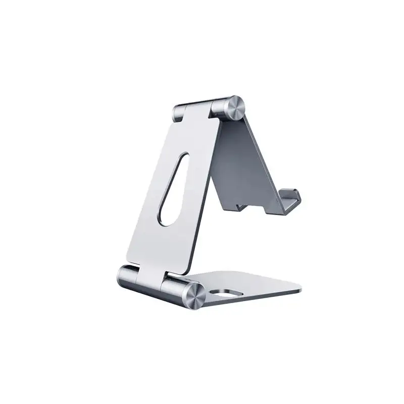 (MS2PM-086) AISENS SOPORTE DE SOBREMESA TAMAÑO M AJUSTABLE 2 PIVOTES PARA MOVIL/TABLET PLATA