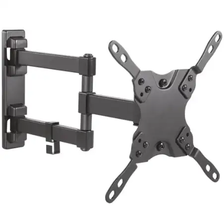 (WT42TSLE-011) AISENS SOPORTE DE PARED ECO GIRATORIO INCLINABLE 3 PIVOTES PARA TV/MONITOR 20KG 13"/42" NEGRO