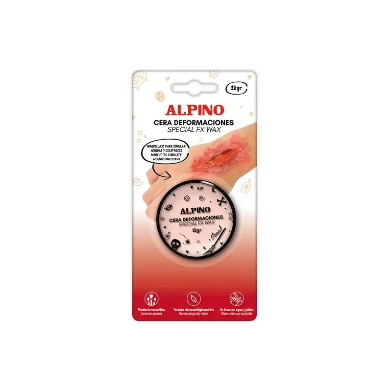 (DL000265) ALPINO MAQUILLAJE CERA FX DEFORMACIONES ESTUCHE 12GR