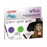 (DL000680) ALPINO MAQUILLAJE AL AGUA SET DE CARACTERIZACIÓN BRUJA