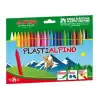 (PA000024) ALPINO CERAS PLÁSTICAS PLASTIALPINO 115MM NO MANCHAN ESTUCHE DE 24 C/SURTIDOS