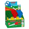(PT0013) ALPINO TIJERAS ESCOLARES SCHOOL ESPECIAL ACERO INOXIDABLE C/SURTIDOS