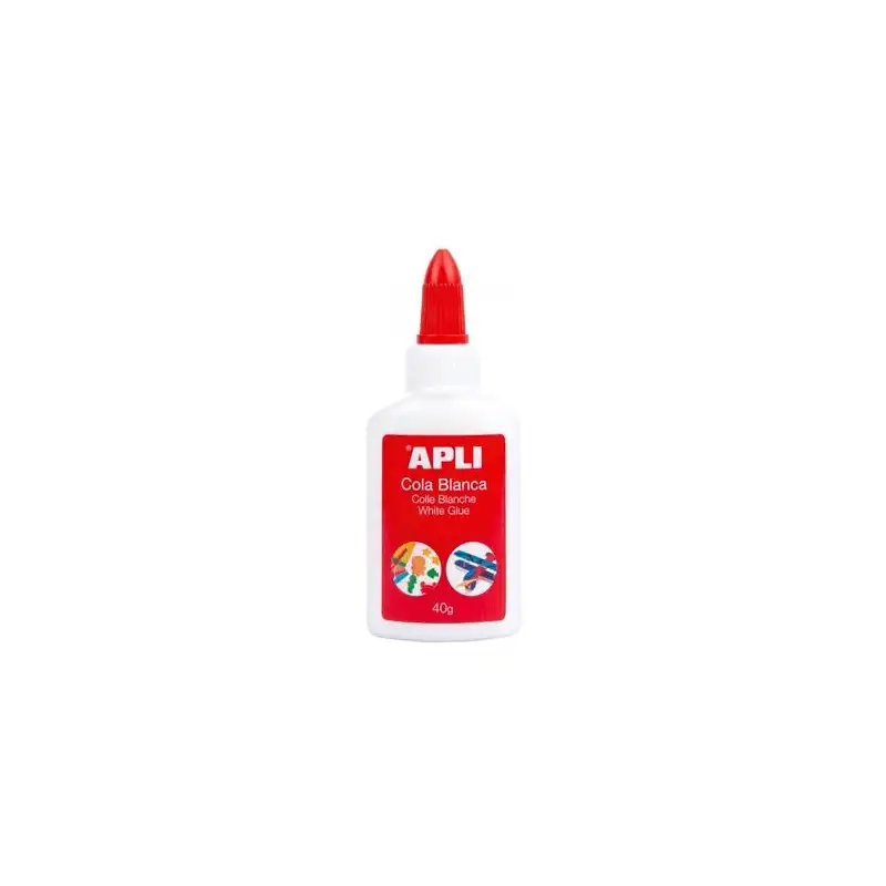 (12848) APLI COLA BLANCA LÍQUIDA BOTE CON APLICADOR 40GR