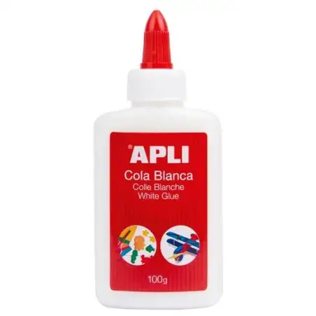 (12849) APLI COLA BLANCA LÍQUIDA BOTE CON APLICADOR 100GR