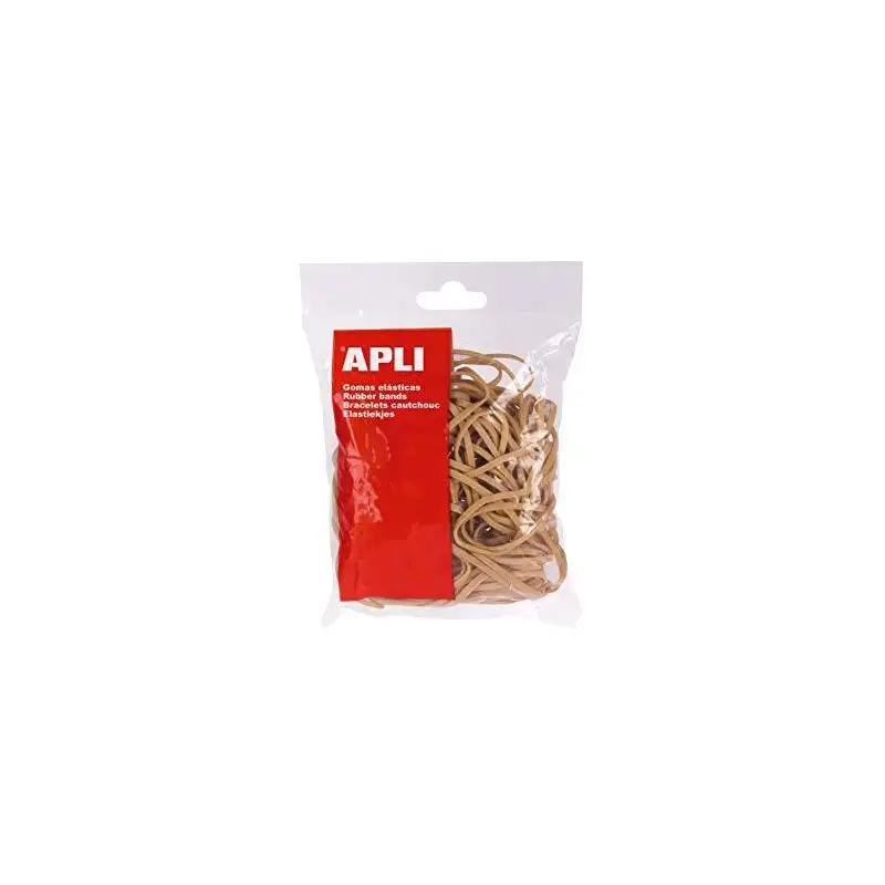 (12865) APLI GOMA ELÁSTICA MARRÓN CAUCHO 100X2MM 1KG