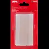 (13943) APLI BARRAS DE COLA PARA PISTOLA DE TERMOFUSIBLE TRANSPARENTES Ø11MM X 10CM -10U-