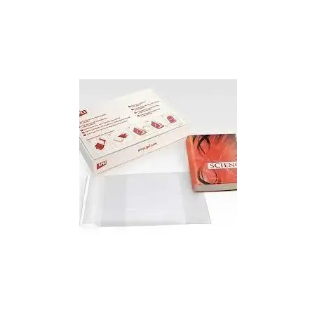 (16908) APLI FORRO DE LIBROS CON SOLAPA AJUSTABLE 295MM PVC 130 MICRAS CAJA 100 UD