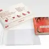 (16908) APLI FORRO DE LIBROS CON SOLAPA AJUSTABLE 295MM PVC 130 MICRAS CAJA 100 UD
