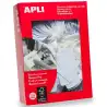 (00392) APLI ETIQUETAS COLGANTES CON HILO 36X53MM CAJA DE 500 BLANCO