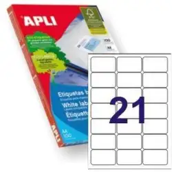 (02414) APLI ETIQUETAS ADHESIVAS 63