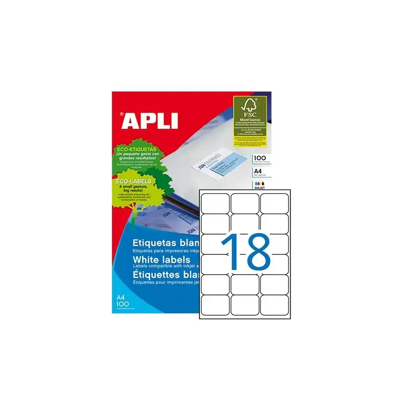 (02415) APLI ETIQUETAS ADHESIVAS 63