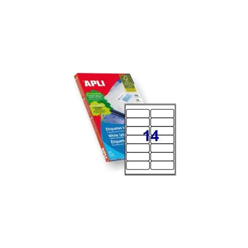 (02419) APLI ETIQUETAS ADHESIVAS 99
