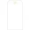 (121376) APLI ETIQUETAS COLGANTES CON ARANDELA 125X63MM CAJA DE 1000 CREMA