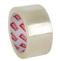 (11735) APLI PRECINTO BASIC PP ACRÍLICO 25 MICRAS 48MM X 132M TRANSPARENTE
