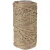 (13125) APLI BOBINA DE CUERDA DE CÁÑAMO 80M 100GR MARRÓN