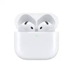 (MXP63ZM/A) APPLE AIRPODS (4 GENERACION) AURICULARES BLUETOOTH CON ESTUCHE DE CARGA INALÁMBRICA