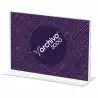 (11204 CS TP) ARCHIVO 2000 EXPOSITOR SOBREMESA EN FORMA DE T DIN A4 HORIZONTAL 85X300X215 MM CRISTAL TRANSPARENTE