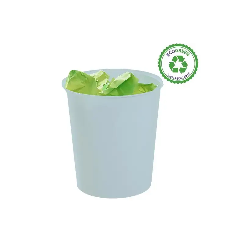 (2001 AZ PS) ARCHIVO 2000 PAPELERA ECOGREEN 18 LITROS 240X310MM RECICLADO AZUL PASTEL