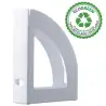(2003 BL PS) ARCHIVO 2000 CAJETÍN ECOGREEN LOMO OLLAO 80MM 250X80X320MM RECICLADO BLANCO PASTEL