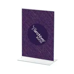 (21103 CS TP) ARCHIVO 2000 EXPOSITOR SOBREMESA EN FORMA DE T DIN A3 VERTICAL 115X300X425 MM