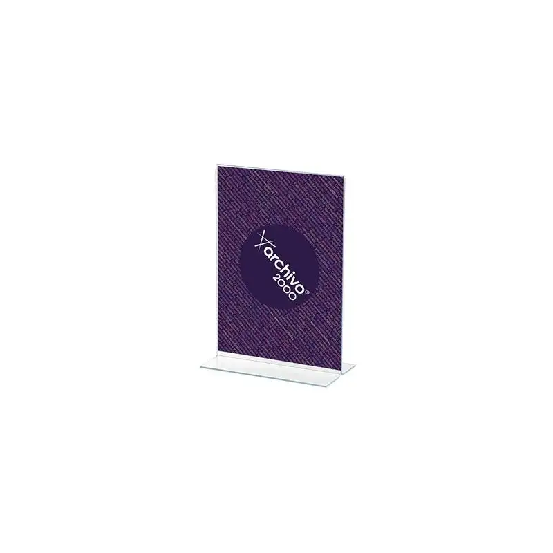 (21103 CS TP) ARCHIVO 2000 EXPOSITOR SOBREMESA EN FORMA DE T DIN A3 VERTICAL 115X300X425 MM