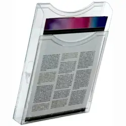(6121 CS TP) ARCHIVO 2000 EXPOSITOR MURAL ARCHIPLAY CON 1 COMPARTIMENTO DIN A4 VERTICAL 35X235X330 MM