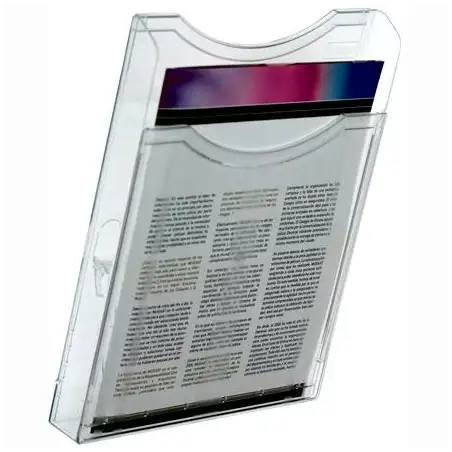 (6121 CS TP) ARCHIVO 2000 EXPOSITOR MURAL ARCHIPLAY CON 1 COMPARTIMENTO DIN A4 VERTICAL 35X235X330 MM
