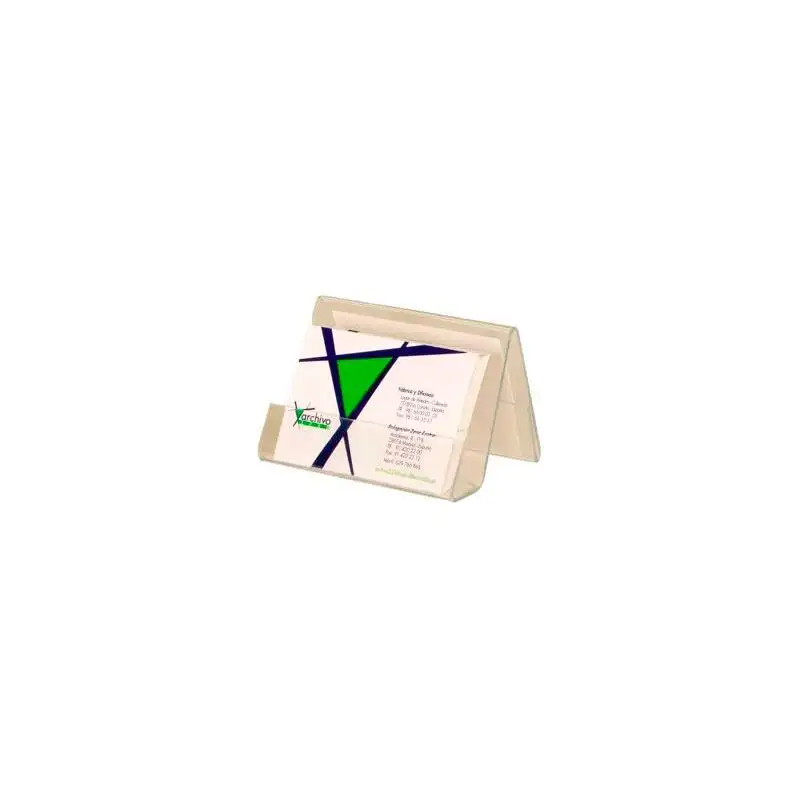 (6151 CS TP) ARCHIVO 2000 PORTATARJETAS DE SOBREMESA ARCHIVO 2000 "PREMIUM" HORIZONTAL CON 2 COMPARTIMENTOS ESPESOR 3 MM 60X9...