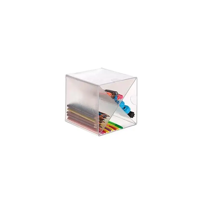 (6703 CS TP) ARCHIVO 2000 ORGANIZADOR ARCHICUBO DIVISOR EN ASPA 4 COMPARTIMENTOS 150X150X150MM CRISTAL TRANSPARENTE