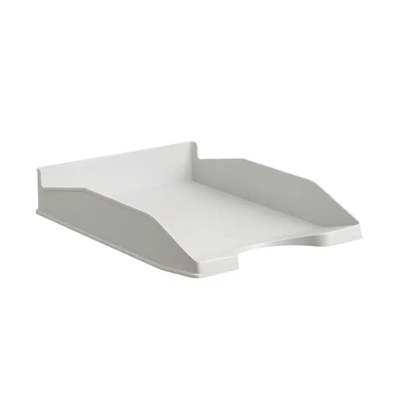 (742 GS) ARCHIVO 2000 BANDEJA APILABLE EN 3 POSICIONES FONDO LISO DIN A4 Y FOLIO 345X255X60 MM GRIS