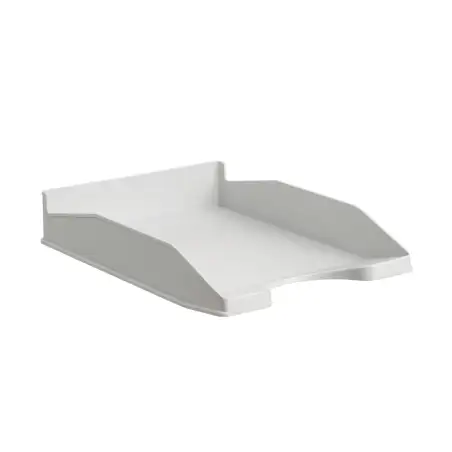 (742 GS) ARCHIVO 2000 BANDEJA APILABLE EN 3 POSICIONES FONDO LISO DIN A4 Y FOLIO 345X255X60 MM GRIS