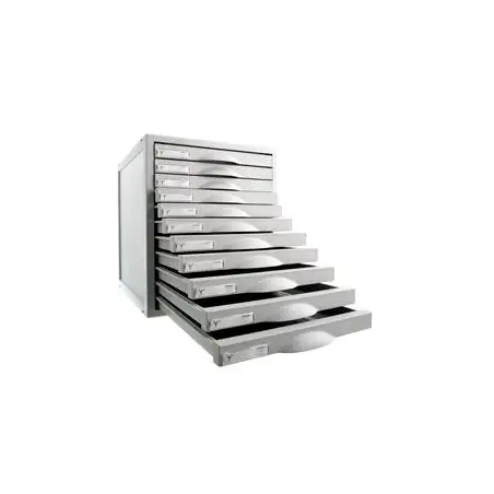 (8211C GS) ARCHIVO 2000 MÓDULO ARCHISYSTEM DE 11 CAJONES 356X316X362 MM GRIS