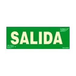 (6170-06H VE) ARCHIVO 2000 PACK DE 2 SEÑALES "SALIDA" 300X105 PVC VERDE