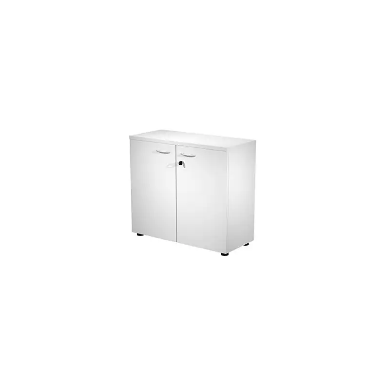 (030PM-3) ARTEXPORT ARMARIO BAJO PRESTO CON PUERTAS 1 ESTANTE 22MM REGULABLE CON TRASERA BLANCO