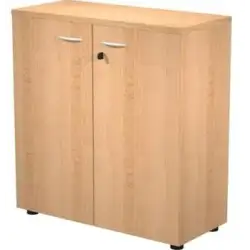 (030PM-6) ARTEXPORT ARMARIO BAJO PRESTO CON PUERTAS 1 ESTANTE 22MM REGULABLE CON TRASERA HAYA