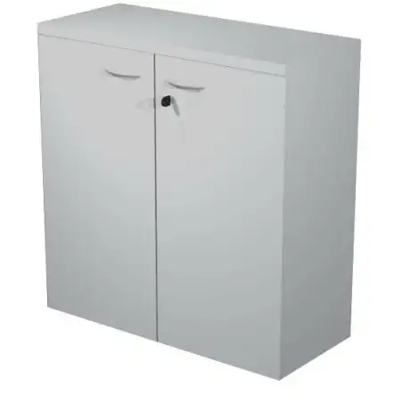 (030PM-9) ARTEXPORT ARMARIO BAJO PRESTO CON PUERTAS 1 ESTANTE 22MM REGULABLE CON TRASERA GRIS