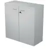 (030PM-9) ARTEXPORT ARMARIO BAJO PRESTO CON PUERTAS 1 ESTANTE 22MM REGULABLE CON TRASERA GRIS