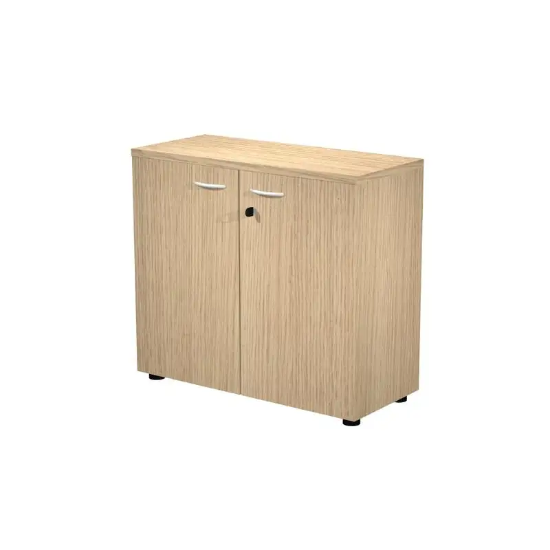 (030PM-C) ARTEXPORT ARMARIO BAJO PRESTO CON PUERTAS 1 ESTANTE 22MM REGULABLE CON TRASERA ROBLE