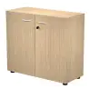 (030PM-C) ARTEXPORT ARMARIO BAJO PRESTO CON PUERTAS 1 ESTANTE 22MM REGULABLE CON TRASERA ROBLE