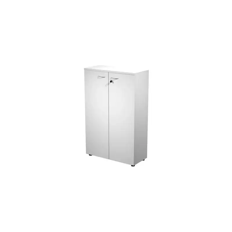 (035PM-3) ARTEXPORT ARMARIO MEDIO PRESTO CON PUERTAS 2 ESTANTES 22MM REGULABLES CON TRASERA BLANCO