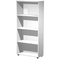 (038-3+039-3) ARTEXPORT ESTANTERÍA ALTA PRESTO ABIERTA 3 ESTANTES 22MM CON TRASERA BLANCO