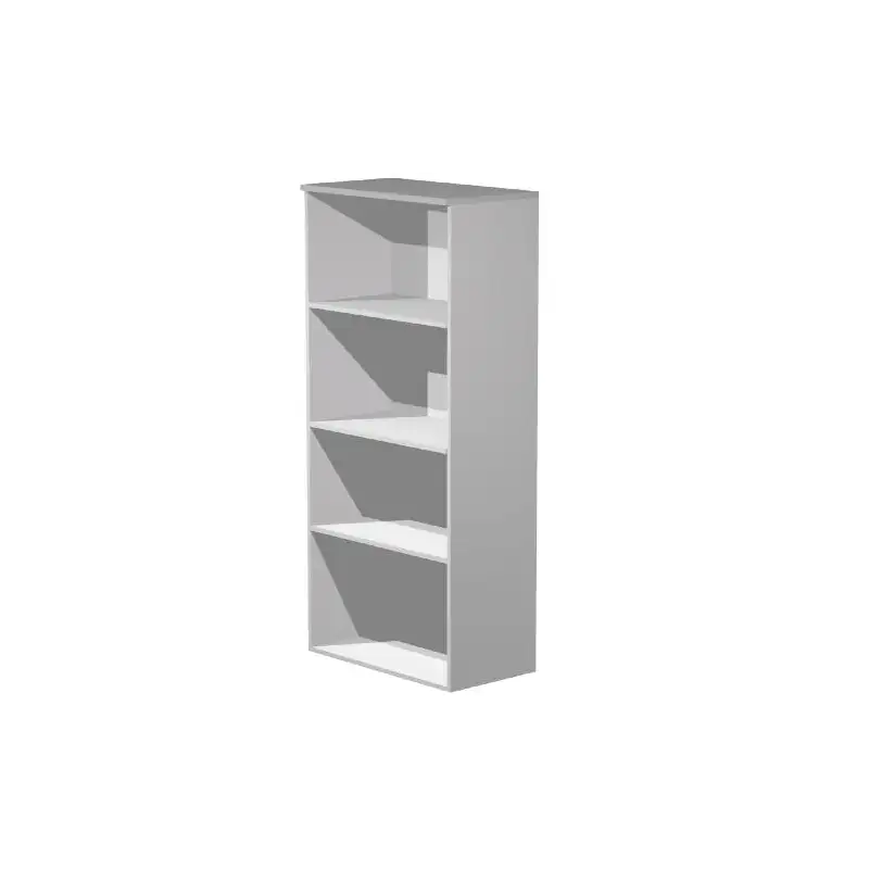 (038-9+039-9) ARTEXPORT ESTANTERÍA ALTA PRESTO ABIERTA 3 ESTANTES 22MM CON TRASERA GRIS