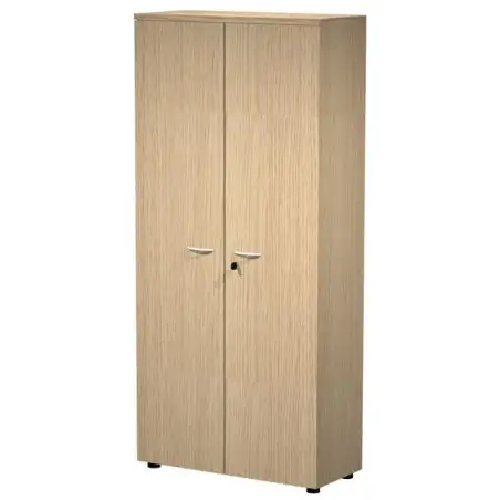 (038+39PM-C) ARTEXPORT ARMARIO ALTO PRESTO CON PUERTAS 3 ESTANTES 22MM CON TRASERA ROBLE