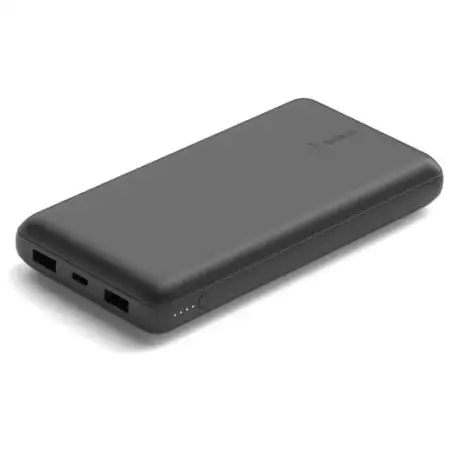 (BPB012BTBK) BELKIN CARGADOR POWER BANK 20K MAH 2USB-A 1 USB-C NEGRO