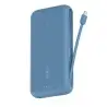 (BPB024HQBL) BELKIN CARGADOR POWER BANK 20K MAH 1 USB-A Y 1 USB-C C/ CABLE INTEGRADO USB-C AZUL