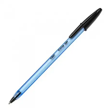 (951433) BIC BOLÍGRAFO CRISTAL SOFT B50 BCL NEGRO EU CAJA 50 UD
