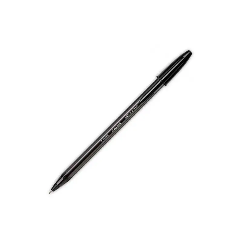 (992603) BIC CRISTAL BOLÍGRAFO EXACT ULTRA FINE NEGRO CAJA 20 UD